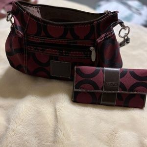 Coach Bag and Wallet